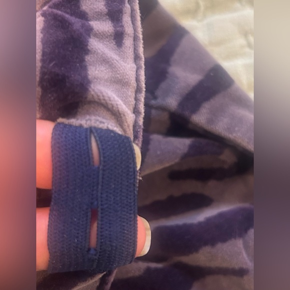 Mini Boden Purple Striped Velvet Pants, Size 4T. - Picture 7 of 8